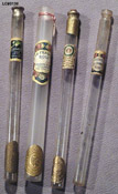 Vintage sample vials of Colgate perfumes